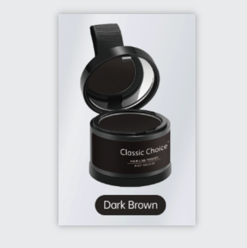 hairline powder filling artifact for hair replacement waterproof sweat-proof hair stitching bun line for hair thinning cover