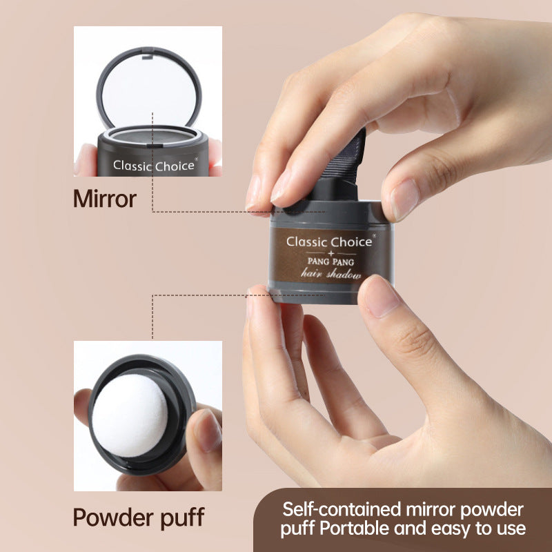 hairline powder filling artifact for hair replacement waterproof sweat-proof hair stitching bun line for hair thinning cover
